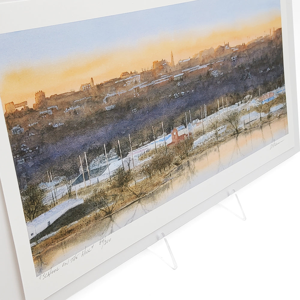 "School On the Hill" Print
