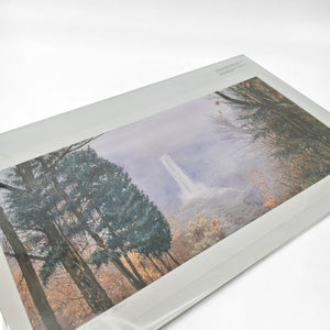 "Taughannock Mist" Matted Print