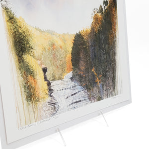 "Water Falls #3: Buttermilk" Print