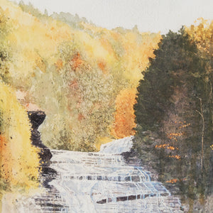 "Water Falls #3: Buttermilk" Print