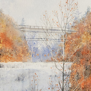 "Water Falls: Fall Creek" Print