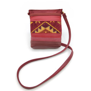 Red and Gold Tapestry Bag