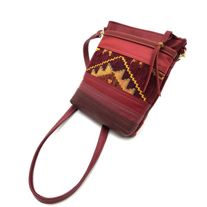 Red and Gold Tapestry Bag