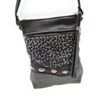 Black and Silver Pouch