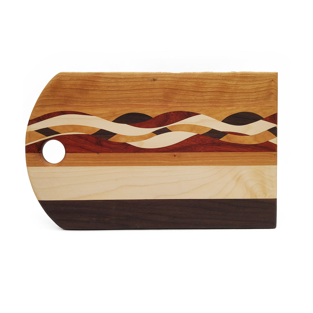 Long Curved Edge Cutting Board