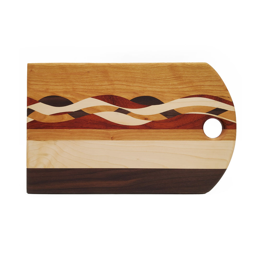 Long Curved Edge Cutting Board