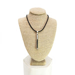 Black and White Bar Necklace