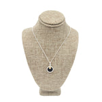 Black and Gold Dot Necklace