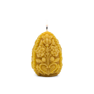 Beeswax Carved Egg