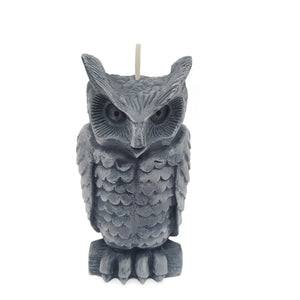 Beeswax Owl Candle