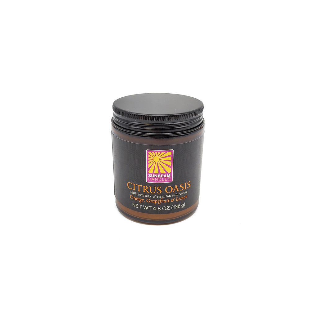 Citrus Oasis Glass Candle