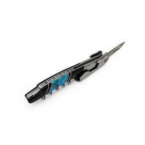 Turquoise Banded Waiter's Pocket Knife