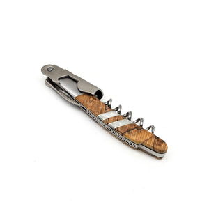 Spalted Beech Waiter's Pocket Knife