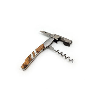 Spalted Beech Waiter's Pocket Knife