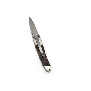 4" Linerlock Turquoise and Wood