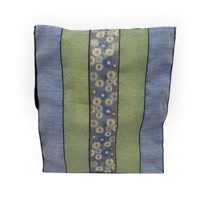 Green and Blue Large Tote Bag