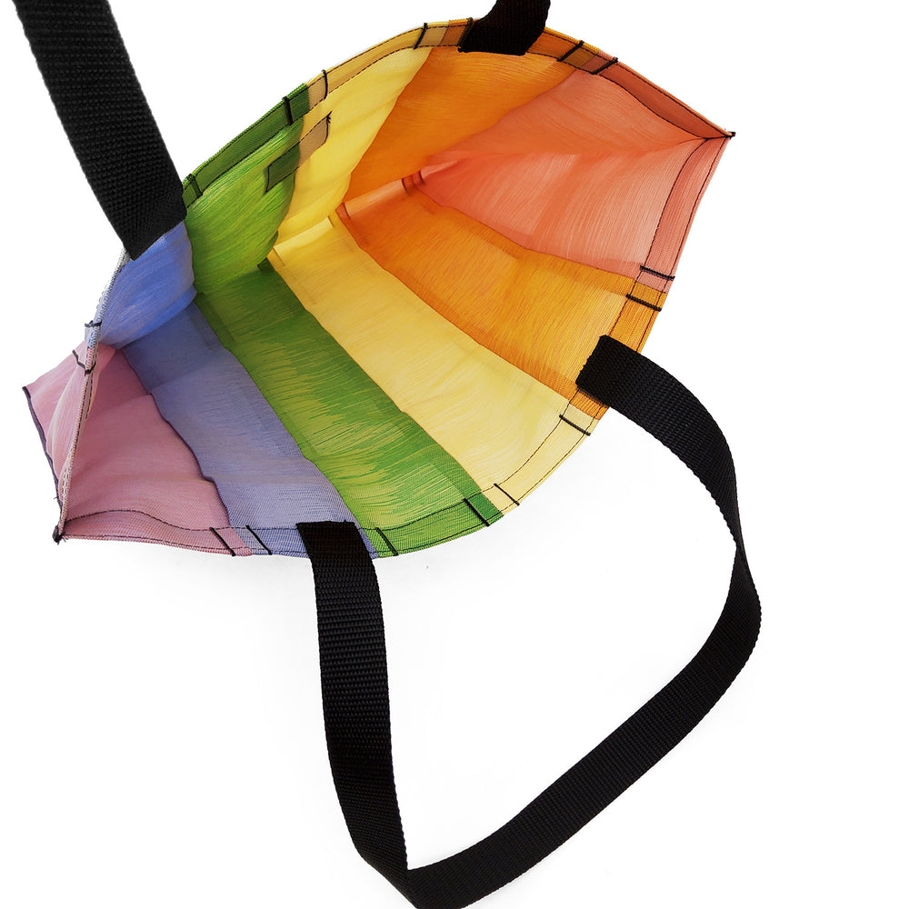 Pastel Rainbow Medium Tote Bag