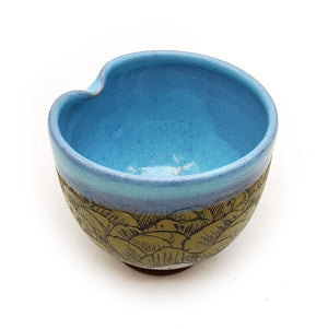 Large Illustrative Rabbit Bowl