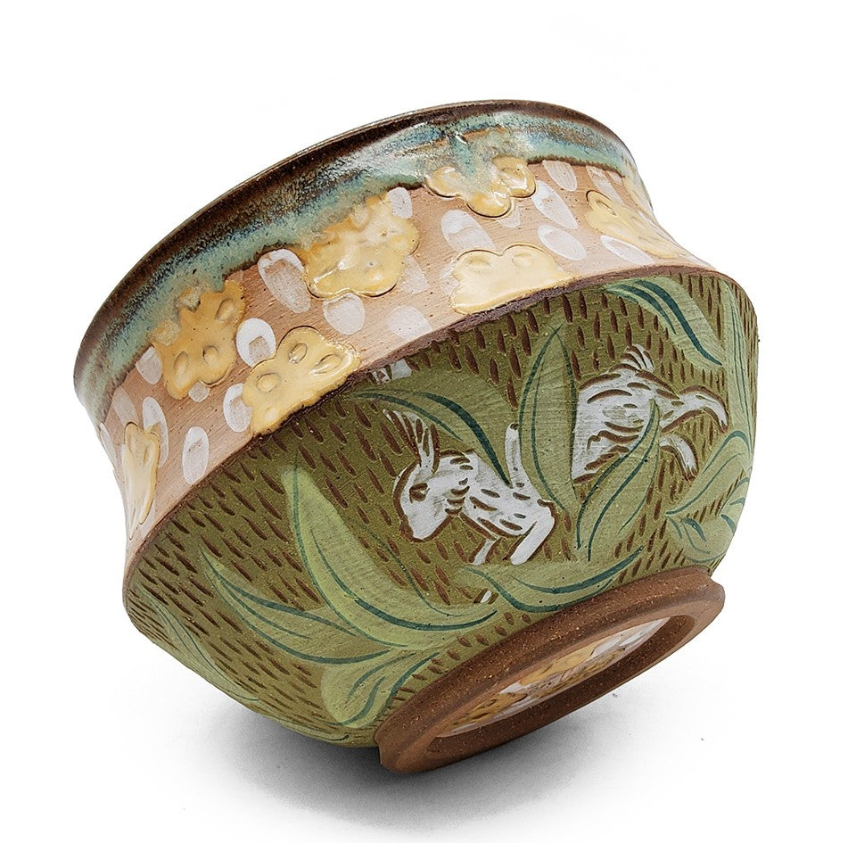 Medium Illustrative Rabbit Bowl