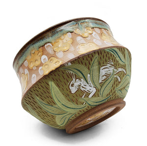 Medium Illustrative Rabbit Bowl