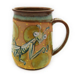 Preying Mantis Painted Mug