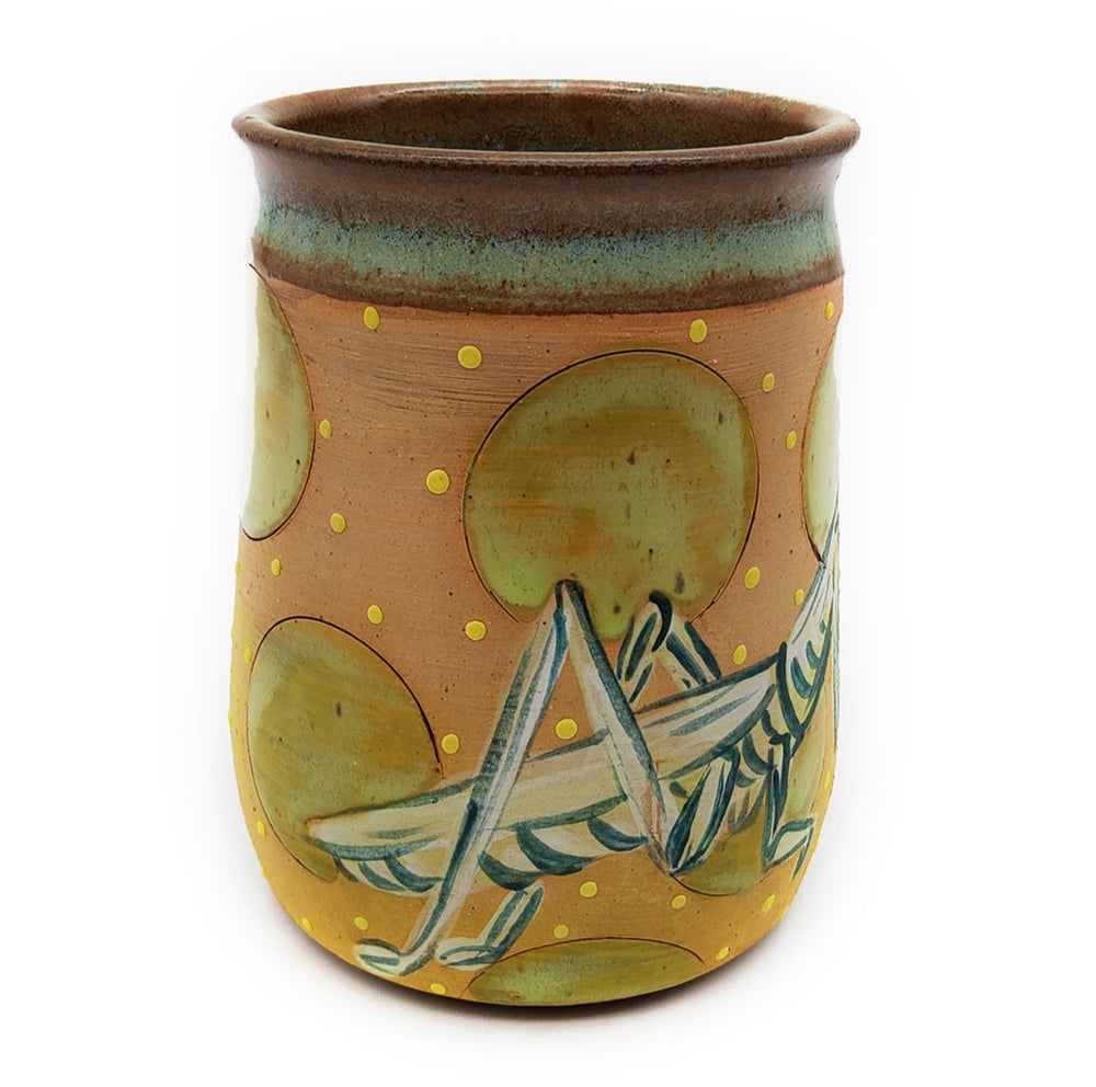 Preying Mantis Painted Mug