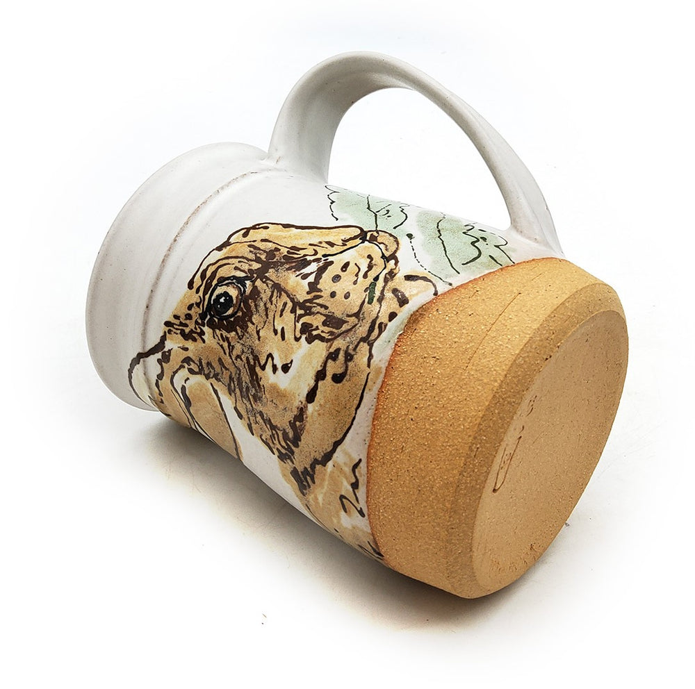 Painted Rabbit Tall Mug
