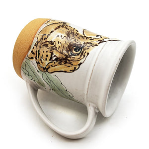 Painted Rabbit Tall Mug