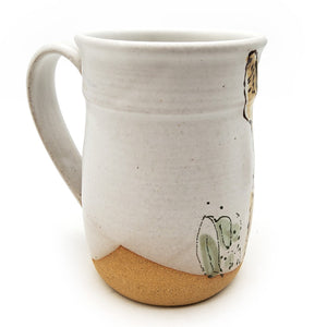 Painted Rabbit Tall Mug