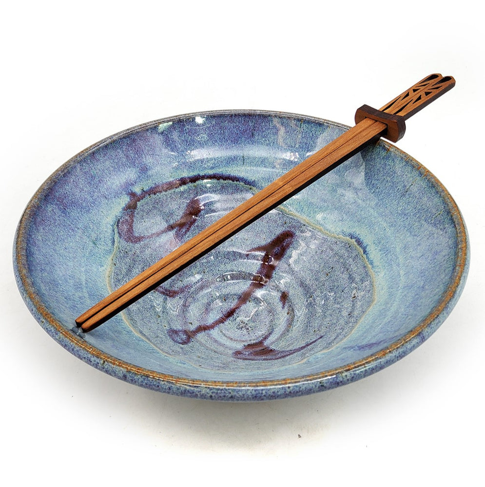 Blue & Purple Flared Bowl