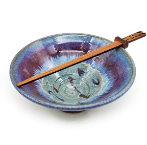 Blue & Purple Flared Bowl