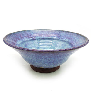 Blue & Purple Flared Rim Bowl