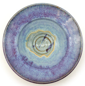 Blue & Purple Flared Rim Bowl