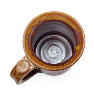 Red & Gold Short Stein Mug