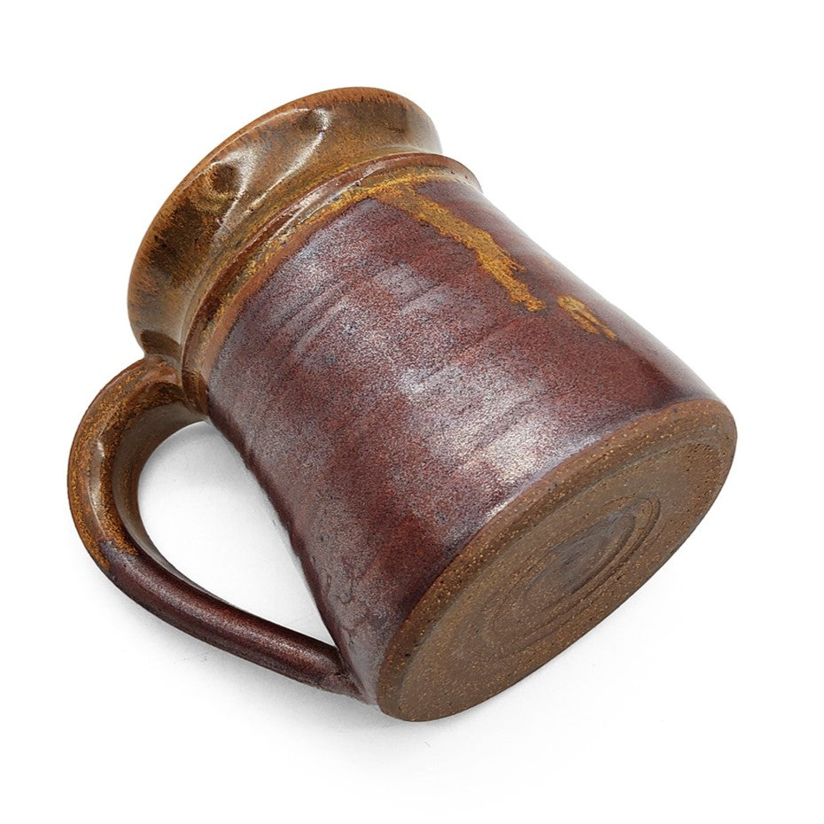 Red & Gold Short Stein Mug
