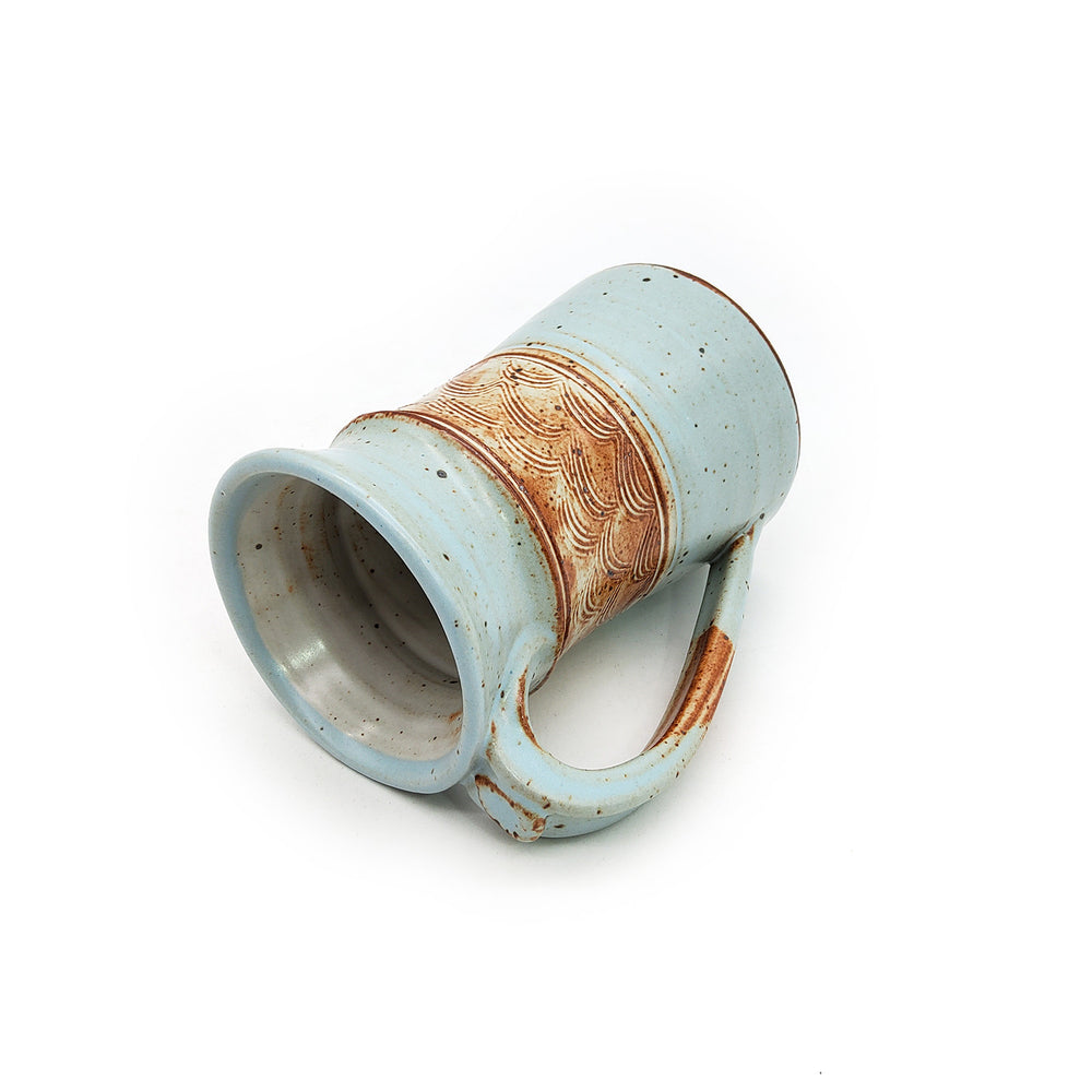 Speckled Light Blue Stein