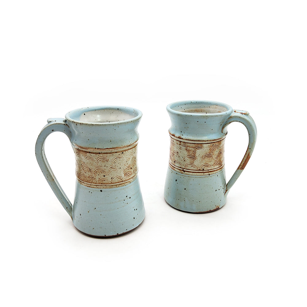 Speckled Light Blue Stein