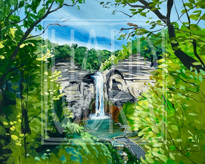 "Taughannock Falls" Giclee Print