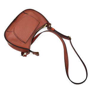 Chestnut Crossbody Leather Purse