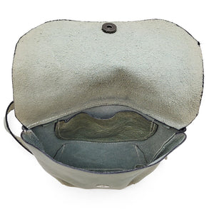 Sage Green Leather Hip Pouch