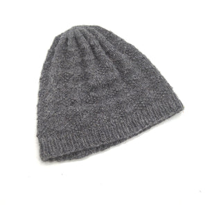 Lambs Wool Dark Grey Hat