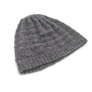 Lambs Wool Dark Grey Hat