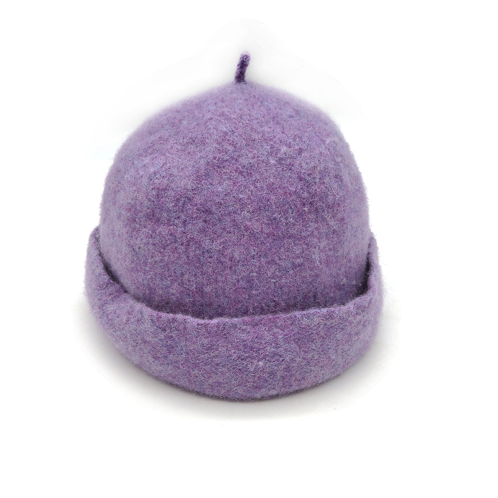 Felted Lavender Hat