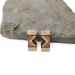 Geometric Wooden Earrings