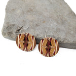 Geometric Wooden Earrings