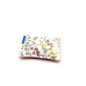 White Floral Washable Eco Sponge
