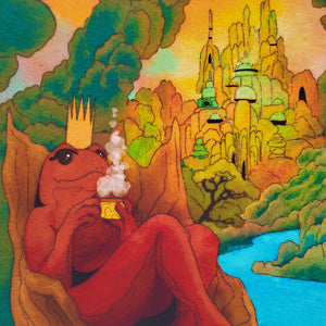 "Rana Rojo" Art Print