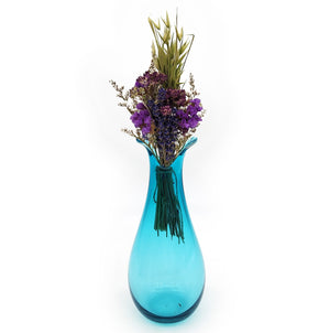 Medium Aqua Jubilant Vase