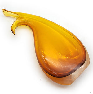 "Comic" Small Topaz Jester Vase