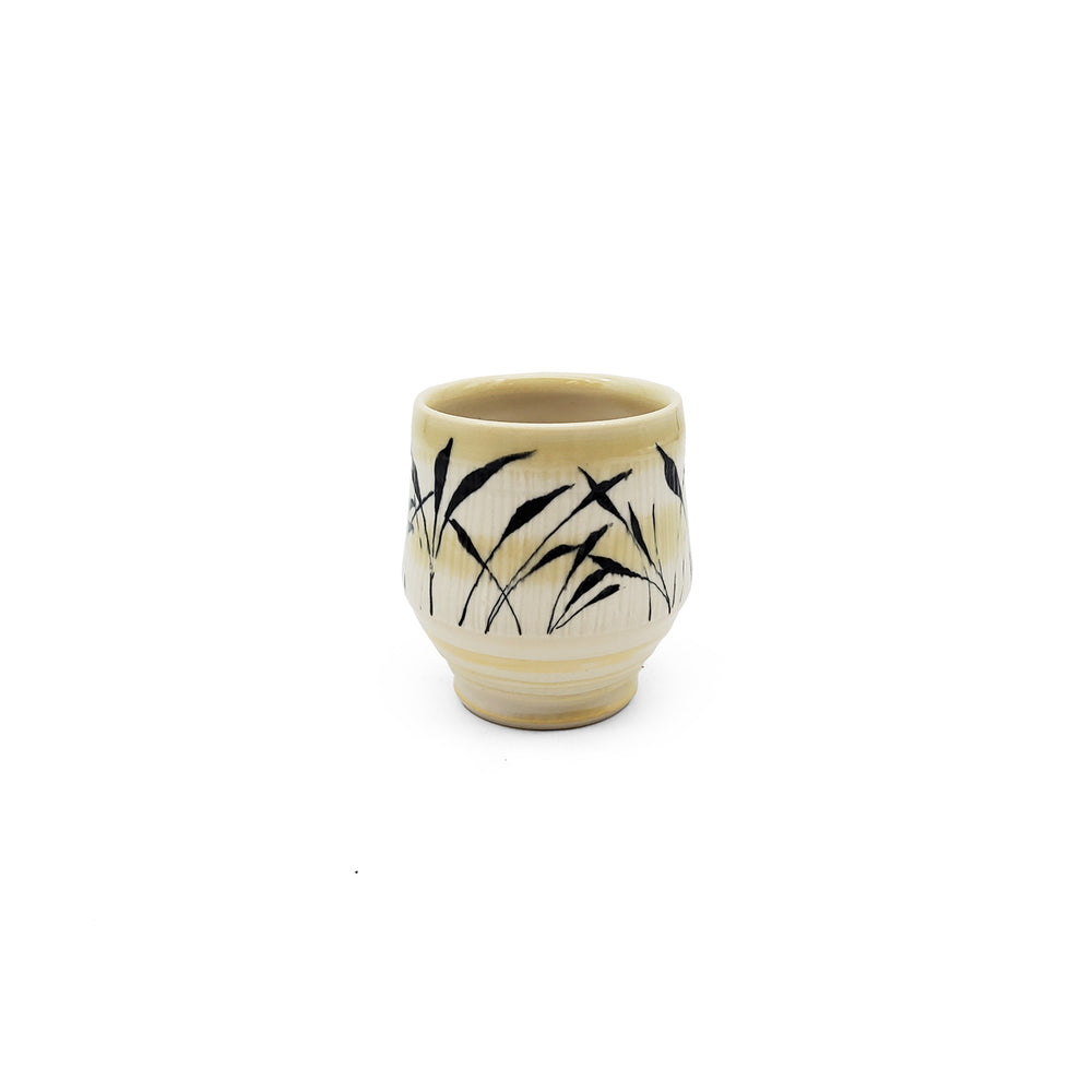 
            
                Load image into Gallery viewer, Peaceful Reeds Tiny Ceramic Cup A
            
        